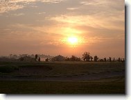 Morning golf