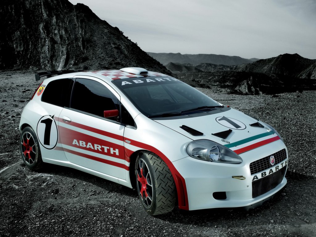 Foto: Abarth Grande Punto S 2000 Front And Side (2007)
