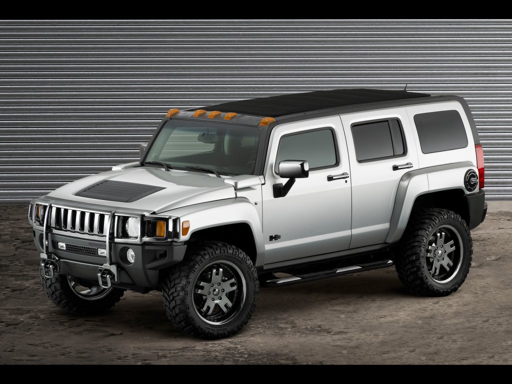 Foto: HUMMER H3 Open Top Side Angle (2007)