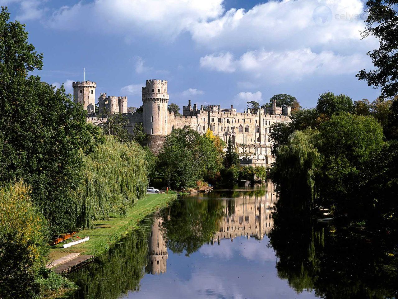 Foto: Warwick Castle, Warwickshire County, England