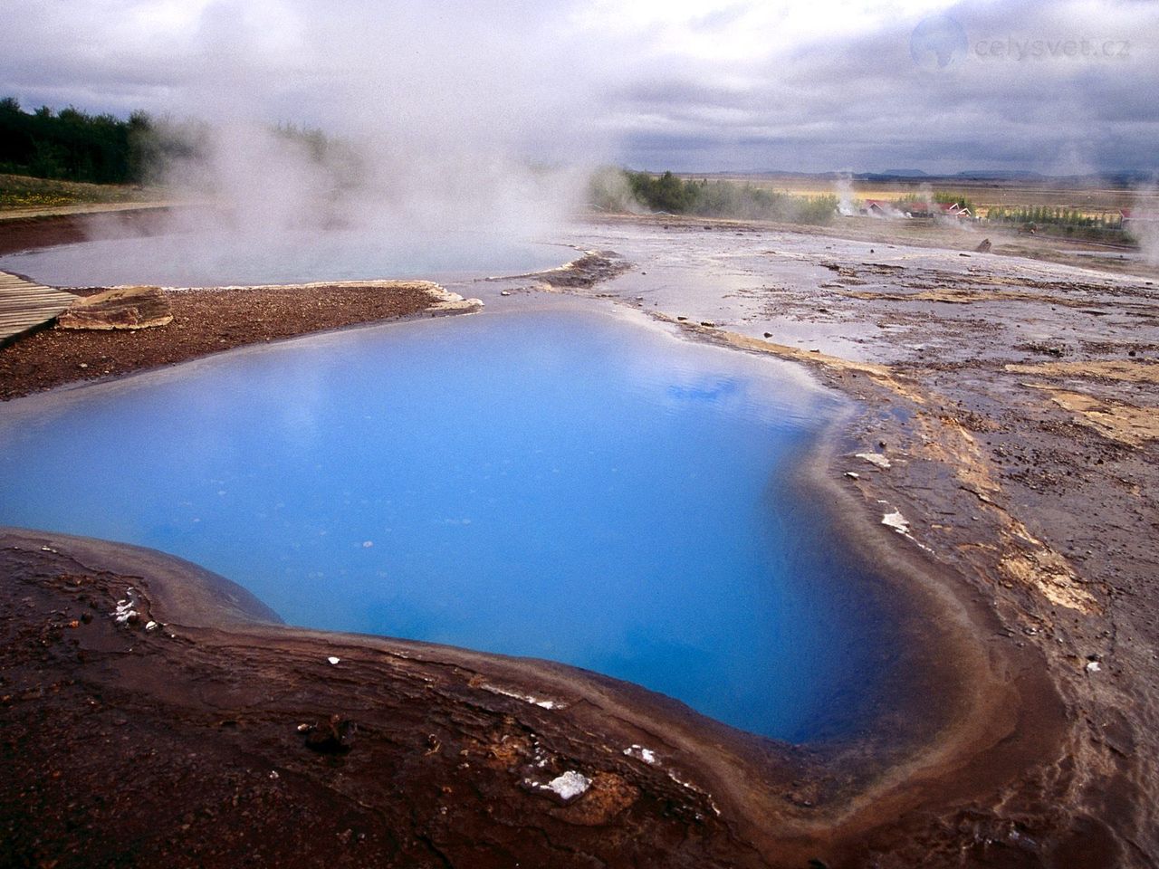 Foto: Hot Spring, Geysir, Iceland