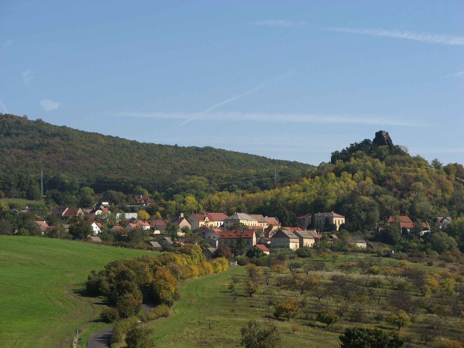 Foto: Hrad Kamýk, České středohoří