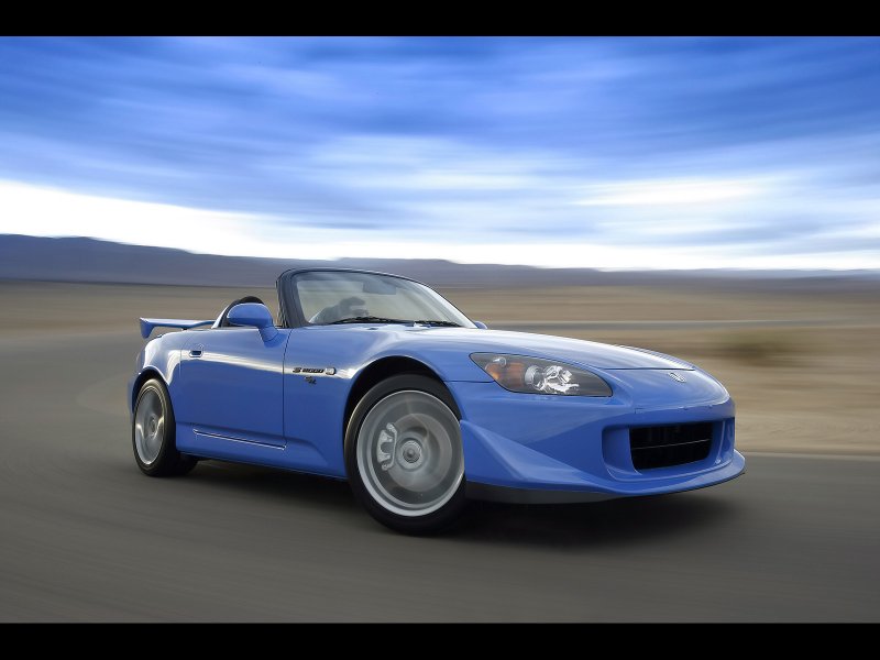 Foto: Honda S2000 CR Prototype Side Angle Speed Low View (2008)