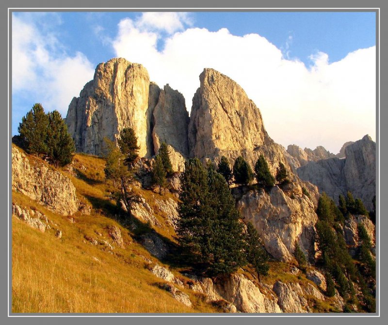 Foto: podzimní Dolomity