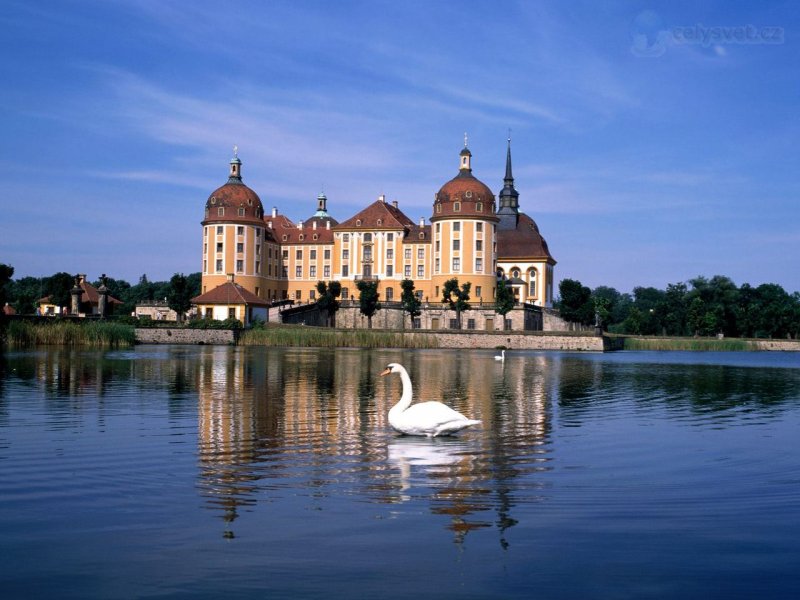 Foto: Moritzburg Castle Near Dresden, Saxony, Germany 1