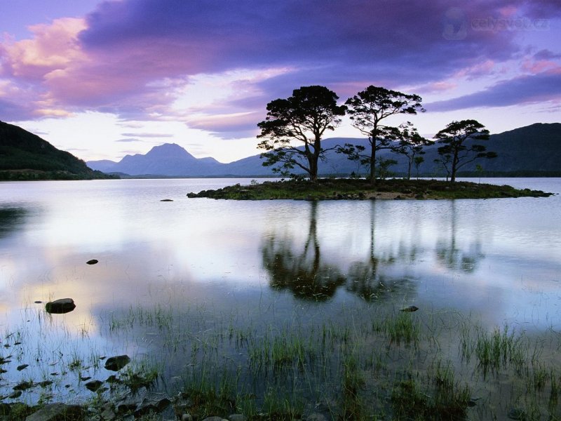 Foto: Loch Maree, Ross And Cromarty, Scotland